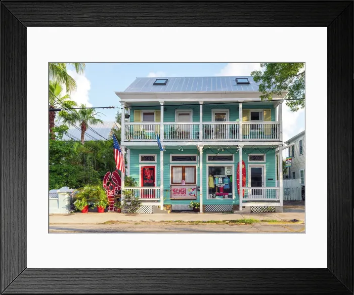 Framed Print : Lobster Shack, Key West, South Florida, Florida, USA