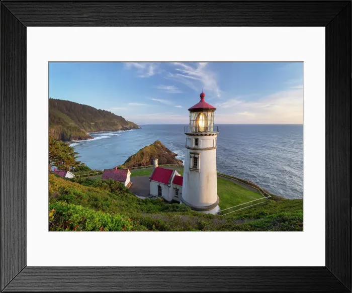 Framed Print : Haceta Head Lighthouse, Oregon, USA Framed Print : Haceta Head Lighthouse, Oregon, USA