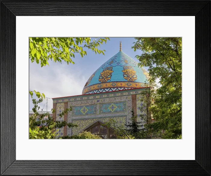 Framed Print : Blue Mosque, an 18th-century Shia mosque in Yerevan, Armenia Framed Print : Blue Mosque, an 18th-century Shia mosque in Yerevan, Armenia