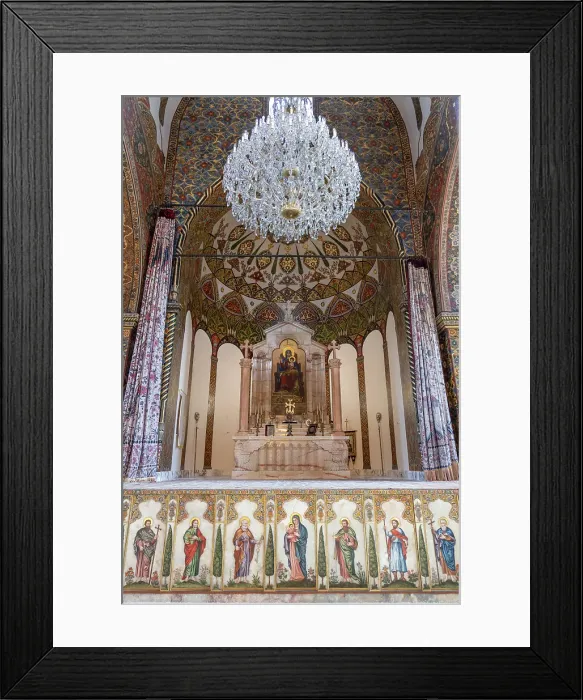 Framed Print : Main altar, Etchmiadzin Cathedral Interior, Armenia Framed Print : Main altar, Etchmiadzin Cathedral Interior, Armenia