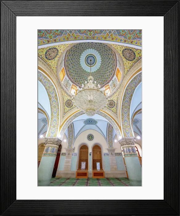 Framed Print : Interior of Juma Mosque, Baku, Azerbaijan Framed Print : Interior of Juma Mosque, Baku, Azerbaijan