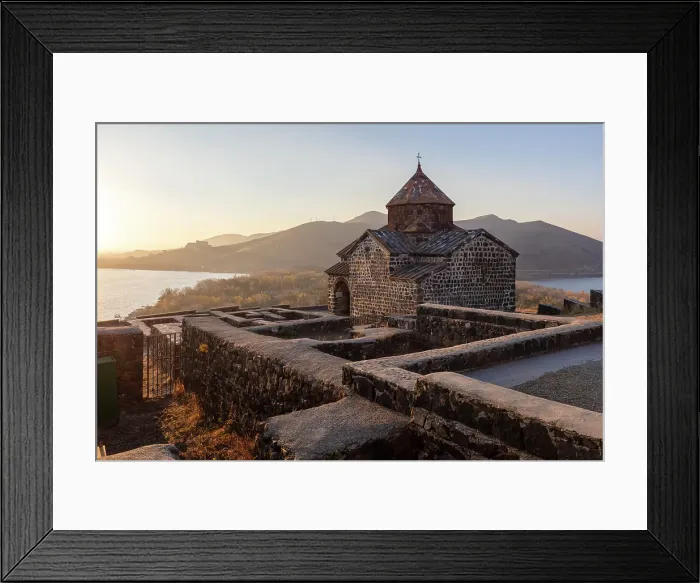 Framed Print : Sevanavank church on Lake Sevan, Armenia Framed Print : Sevanavank church on Lake Sevan, Armenia
