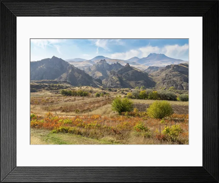 Framed Print : Landscape of Southern Armenia in the autumn, Armenia Framed Print : Landscape of Southern Armenia in the autumn, Armenia