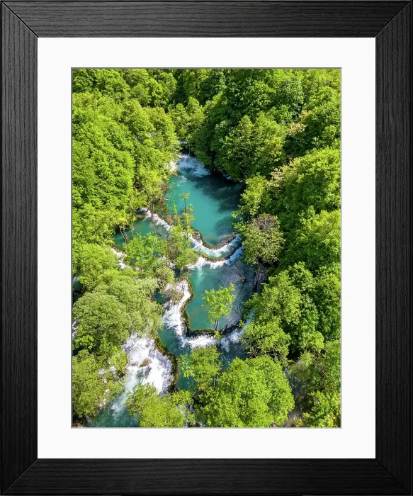 Framed Print : Bosnia Herzegovina, Una National Park, Una river Framed Print : Bosnia Herzegovina, Una National Park, Una river