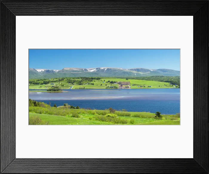 Framed Print : Overlooking the Grand Codroy River, Great Codroy, Newfoundland and Labrador NL, Canada Framed Print : Overlooking the Grand Codroy River, Great Codroy, Newfoundland and Labrador NL, Canada