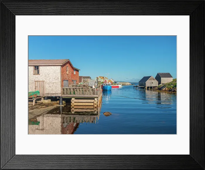 Framed Print : Historic fishing village Peggy's Cove, Nova Scotia, Canada Framed Print : Historic fishing village Peggy's Cove, Nova Scotia, Canada