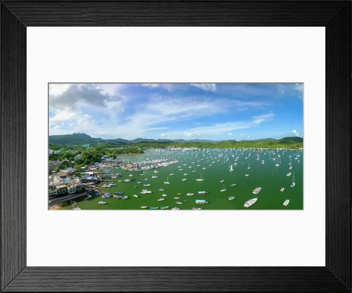 Framed Print : Yachts in Hebe Haven, Sai Kung, Hong Kong Framed Print : Yachts in Hebe Haven, Sai Kung, Hong Kong
