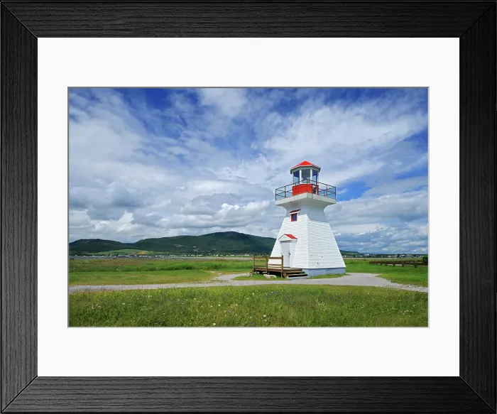 Framed Print : Point Bonaventure Lighthouse, Bonaventure Quebec, Canada Framed Print : Point Bonaventure Lighthouse, Bonaventure Quebec, Canada