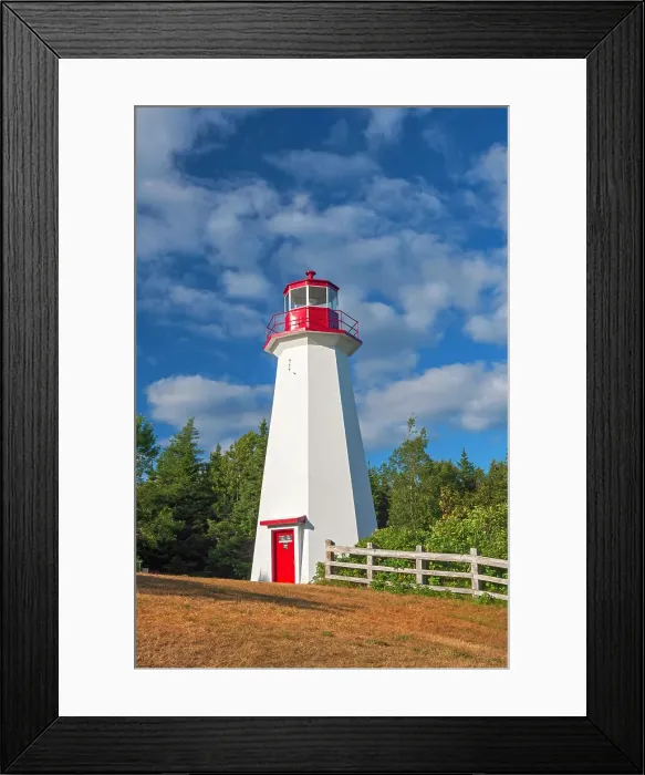 Framed Print : Cap-de-Bon-Desir lighthouse Cap-de-Bon-Desir, Quebec, Canada Framed Print : Cap-de-Bon-Desir lighthouse Cap-de-Bon-Desir, Quebec, Canada