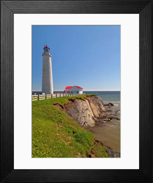 Framed Print : Cap-des-Rosiers lighthouse Cap-des-Rosiers Lighthouse National Historic Site, Quebec, Canada Framed Print : Cap-des-Rosiers lighthouse Cap-des-Rosiers Lighthouse National Historic Site, Quebec, Canada