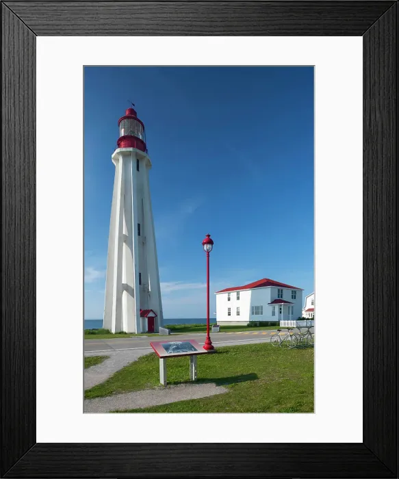 Framed Print : Lighthouse on the Gaspe Peninsula, Pointe-Au-Pere National, Histtoric Site, Quebec, Canada Framed Print : Lighthouse on the Gaspe Peninsula, Pointe-Au-Pere National, Histtoric Site, Quebec, Canada