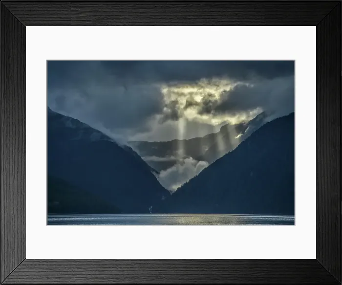Framed Print : Canada, British Columbia, Central, Coast, Great Bear Rain Forest, Fiord Framed Print : Canada, British Columbia, Central, Coast, Great Bear Rain Forest, Fiord