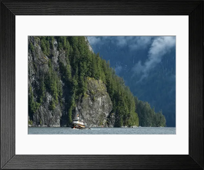 Framed Print : Canada, British Columbia, Central Coast, Great Bear Rain Forest, The Swell Framed Print : Canada, British Columbia, Central Coast, Great Bear Rain Forest, The Swell