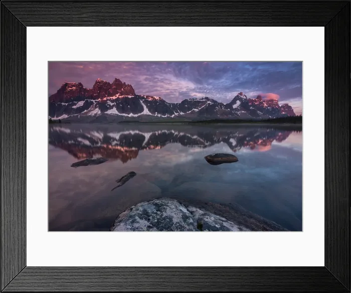 Framed Print : Tonquin Valley, Jasper, Alberta, Canada Framed Print : Tonquin Valley, Jasper, Alberta, Canada