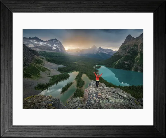 Framed Print : Lake O'Hara, British Columbia, Canada Framed Print : Lake O'Hara, British Columbia, Canada