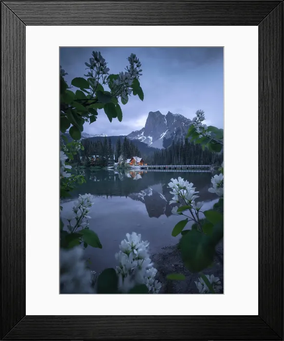 Framed Print : Emerald Lake, Yoho National Park, British Columbia, Canada Framed Print : Emerald Lake, Yoho National Park, British Columbia, Canada