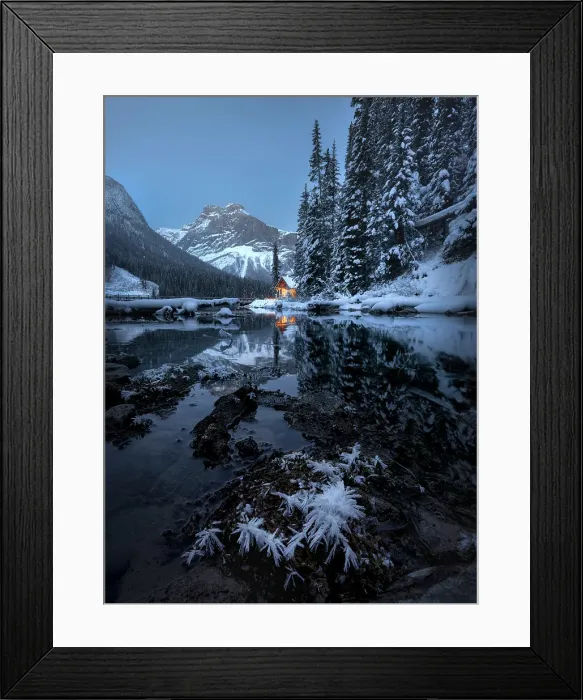 Framed Print : Emerald Lake, Yoho National Park, British Columbia, Canada Framed Print : Emerald Lake, Yoho National Park, British Columbia, Canada