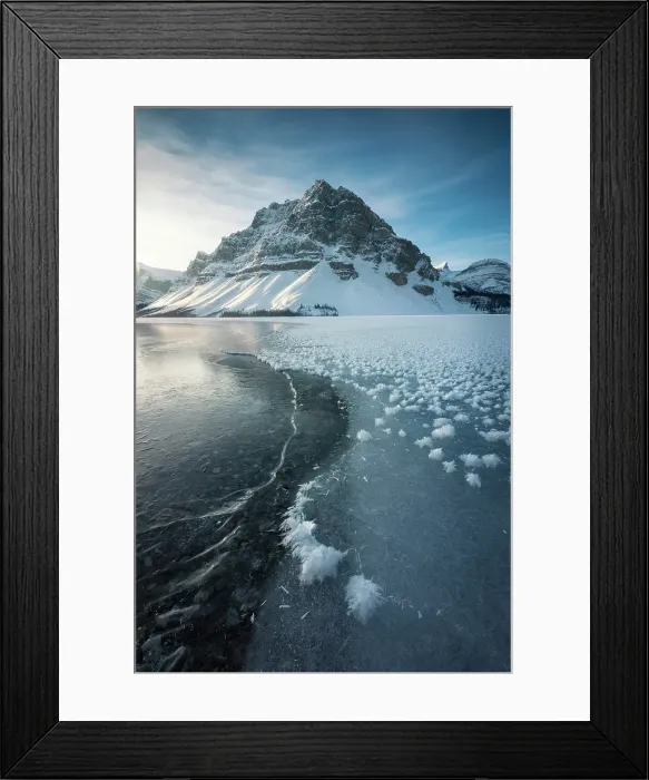 Framed Print : Bow Lake, Banff National Park, Alberta, Canada Framed Print : Bow Lake, Banff National Park, Alberta, Canada