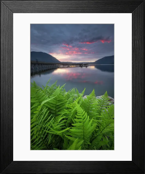 Framed Print : Salmon Arm, British Columbia, Canada Framed Print : Salmon Arm, British Columbia, Canada