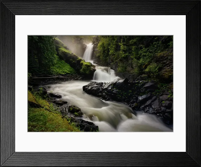 Framed Print : Albas Falls, Seymour Arm, British Columbia, Canada Framed Print : Albas Falls, Seymour Arm, British Columbia, Canada