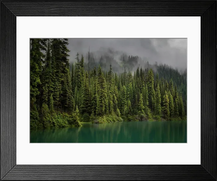 Framed Print : Mccrae Lake, Revelstoke, British Columbia, Canada Framed Print : Mccrae Lake, Revelstoke, British Columbia, Canada
