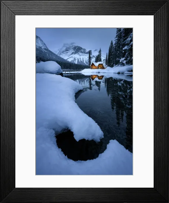 Framed Print : Emerald Lake, Yoho National Park, British Columbia, Canada Framed Print : Emerald Lake, Yoho National Park, British Columbia, Canada