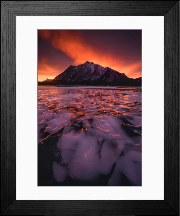 Framed Print : Abraham Lake, Clearwater County, Alberta, Canada Framed Print : Abraham Lake, Clearwater County, Alberta, Canada