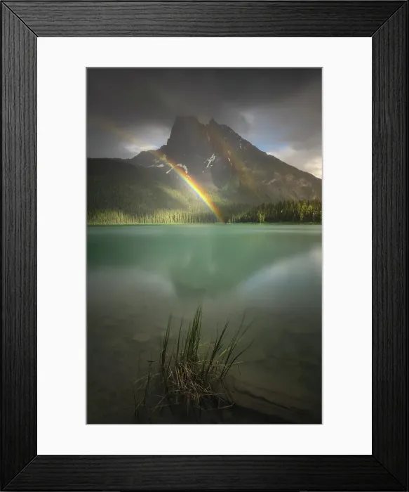 Framed Print : Emerald Lake, Yoho National Park, British Columbia, Canada Framed Print : Emerald Lake, Yoho National Park, British Columbia, Canada