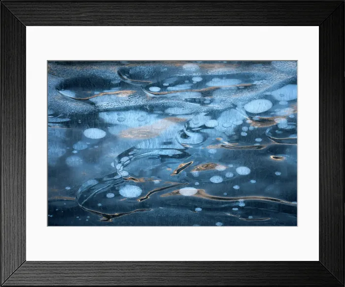 Framed Print : Abraham Lake, Clearwater County, Alberta, Canada