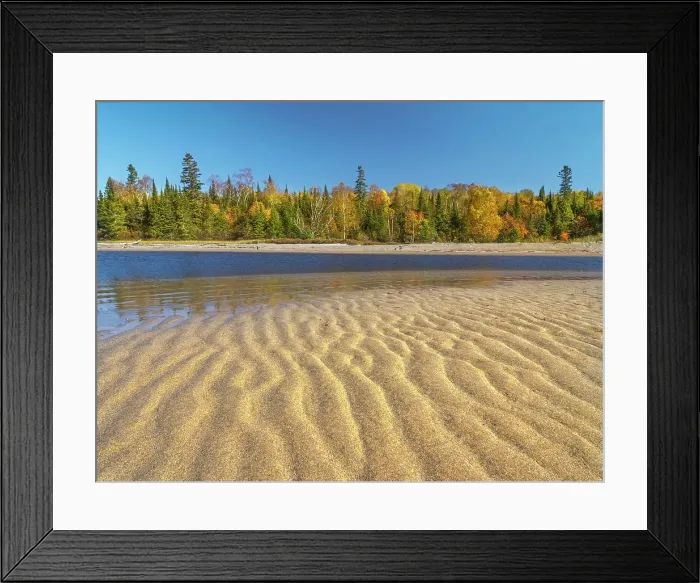 Framed Print : Sand River, Lake Superior Provincial Park, Ontario, Canada Framed Print : Sand River, Lake Superior Provincial Park, Ontario, Canada