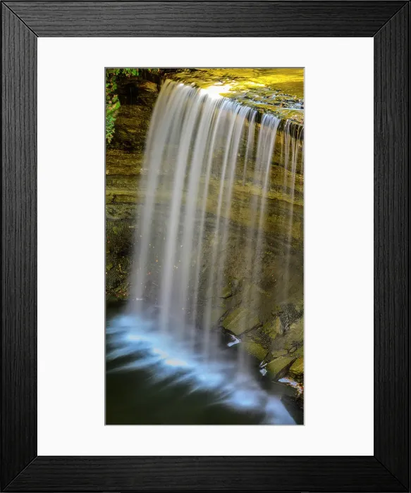 Framed Print : Bridal Veil Falls, Kagawong, Ontario, Canada Framed Print : Bridal Veil Falls, Kagawong, Ontario, Canada