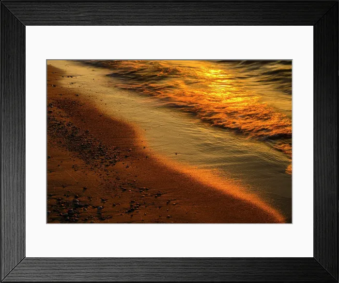 Framed Print : Georgian Bay beach at sunset, Pinery Provincial Park, Grand Bend, Ontario, Canada Framed Print : Georgian Bay beach at sunset, Pinery Provincial Park, Grand Bend, Ontario, Canada