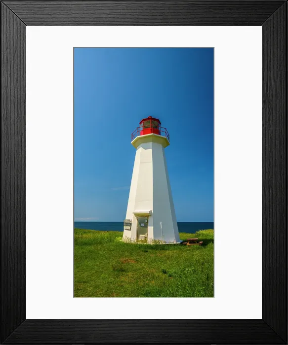 Framed Print : Shipwreck Point Lighthouse, Naufrage Harbour, PEI Prince Edward Island, Canada Framed Print : Shipwreck Point Lighthouse, Naufrage Harbour, PEI Prince Edward Island, Canada