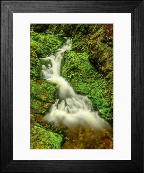 Framed Print : Dickson Creek waterfalls, Fundy National Park, New Brunswick, Canada Framed Print : Dickson Creek waterfalls, Fundy National Park, New Brunswick, Canada