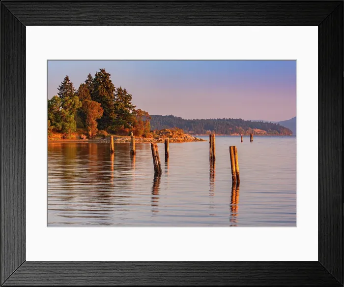 Framed Print : Mill Bay at dawn, Mill Bay, British Columbia, Canada Framed Print : Mill Bay at dawn, Mill Bay, British Columbia, Canada