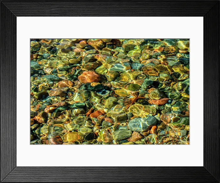 Framed Print : Sunlit rocks in shallows at Coldwater Bay, Lake Superior Provincial Park, Ontario, Canada Framed Print : Sunlit rocks in shallows at Coldwater Bay, Lake Superior Provincial Park, Ontario, Canada
