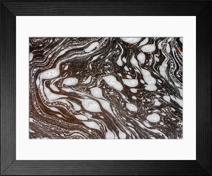 Framed Print : Sand River foam patterns, Lake Superior provincial Park, Ontario, Canada Framed Print : Sand River foam patterns, Lake Superior provincial Park, Ontario, Canada