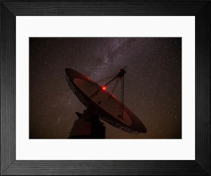 Framed Print : Algonquin Radio Observatory (ARO) dish at night wit the Milky Way, Algonquin Provincial Park, Ontario, Canada Framed Print : Algonquin Radio Observatory (ARO) dish at night wit the Milky Way, Algonquin Provincial Park, Ontario, Canada