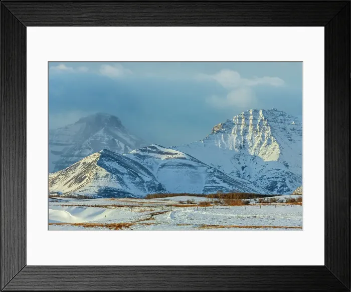 Framed Print : Canadian Rocky Mountains. Waterton Lakes National Park, Alberta, Canada Framed Print : Canadian Rocky Mountains. Waterton Lakes National Park, Alberta, Canada