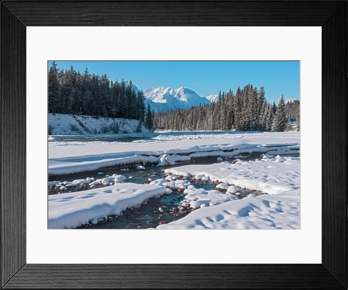 Framed Print : Athabasca River on the Icefields Parkway. Jasper National Park, Alberta C, anada Framed Print : Athabasca River on the Icefields Parkway. Jasper National Park, Alberta C, anada