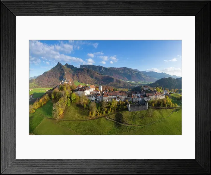 Framed Print : Gruyere, Fribourg Canton, Switzerland Framed Print : Gruyere, Fribourg Canton, Switzerland