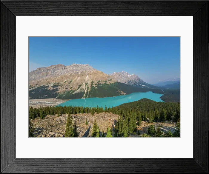 Framed Print : Peyto Lake, Icefields Parkway. Banff National Park, Alberta, Canada