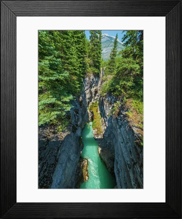 Framed Print : Tokumm Creek cuts through the limetone rock of Marble Canyon. Kootenay National Park, British Columbia, Canada Framed Print : Tokumm Creek cuts through the limetone rock of Marble Canyon. Kootenay National Park, British Columbia, Canada