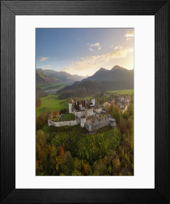 Framed Print : Gruyere, Fribourg Canton, Switzerland Framed Print : Gruyere, Fribourg Canton, Switzerland