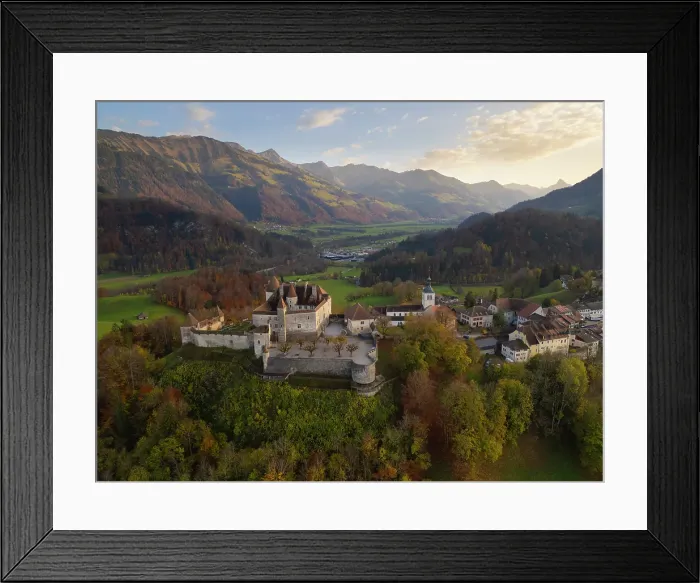 Framed Print : Gruyere, Fribourg Canton, Switzerland Framed Print : Gruyere, Fribourg Canton, Switzerland