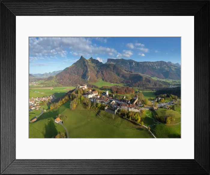 Framed Print : Gruyere, Fribourg Canton, Switzerland Framed Print : Gruyere, Fribourg Canton, Switzerland