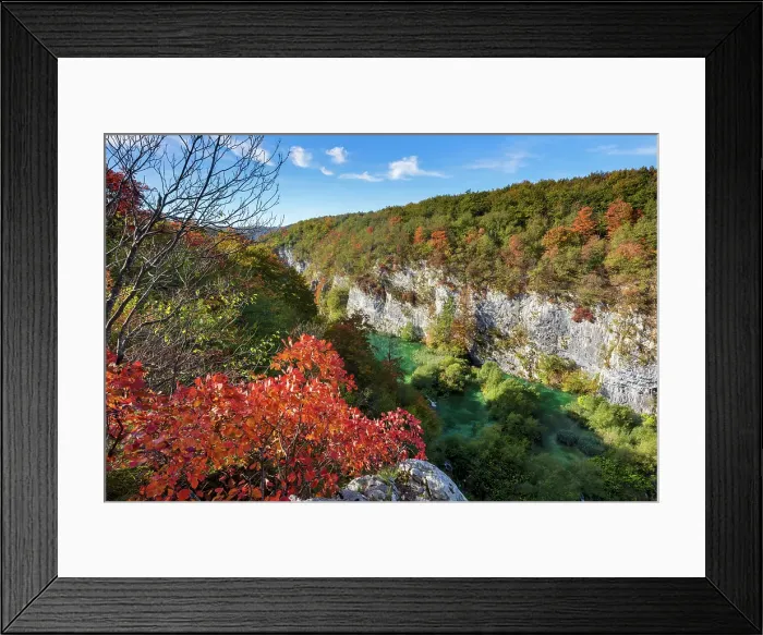 Framed Print : Croatia, Plitvice National Park Framed Print : Croatia, Plitvice National Park