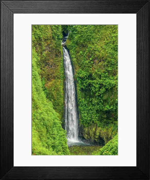 Framed Print : La Paz Waterfall Framed Print : La Paz Waterfall