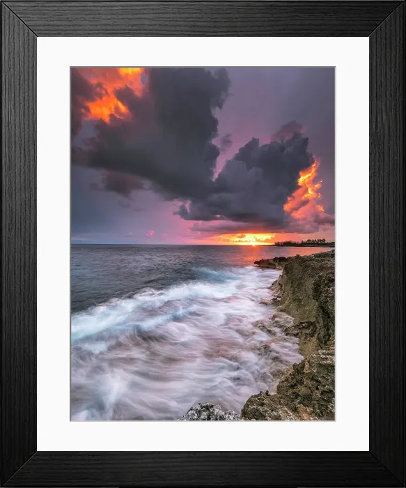 Framed Print : Sunset at Pedro St. James on Grand Cayman, Cayman Islands, British West Indies Framed Print : Sunset at Pedro St. James on Grand Cayman, Cayman Islands, British West Indies