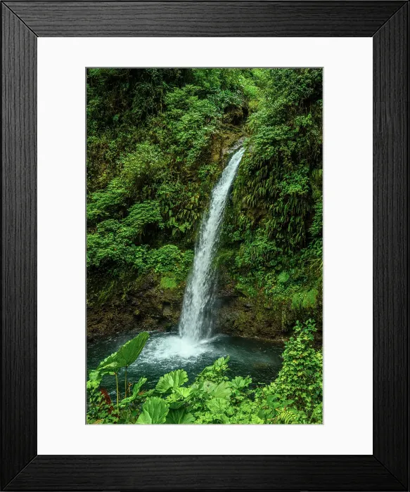 Framed Print : La Paz Waterfall Framed Print : La Paz Waterfall